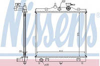 Радіатор KIA PICANTO(04-)1.1[OE 25310-07100] NISSENS 66655 на KIA MORNING (BA)