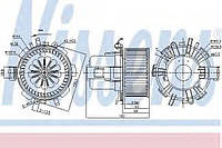 Вентилятор NISSENS 87180.