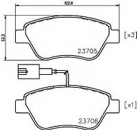 Гальмівні колодки FIAT BravoDoblo 08&gt &gt  TEXTAR 2370502 на FIAT PANDA (169)