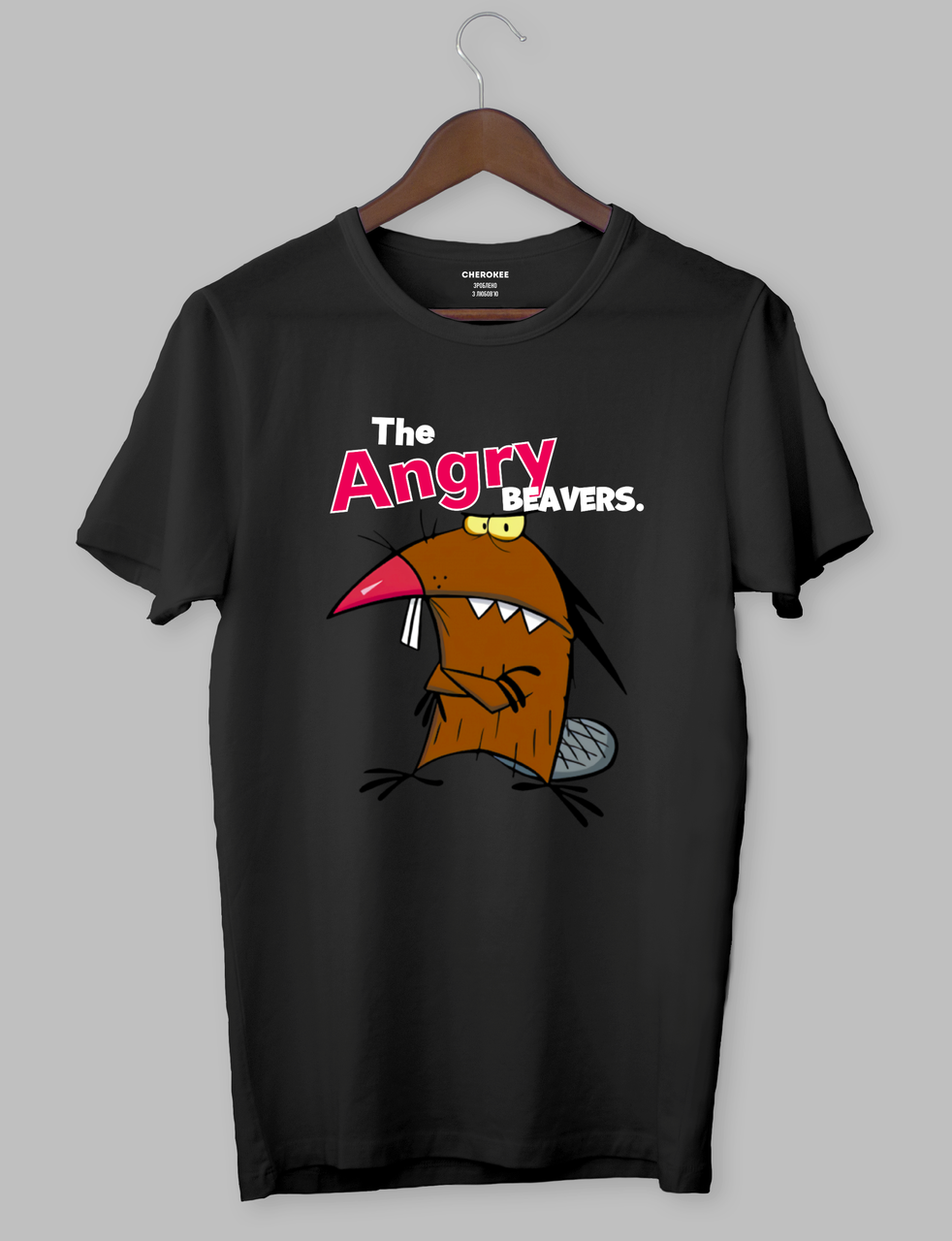Футболка з прикольним принтом Злюки Бобри «The Angry BEAVERS.», фото 1