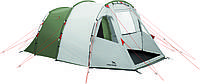 Палатка пятиместная Easy Camp Huntsville 500 Green/Grey (120407) 3000 мм Кемпинговая Трехсезонная Туннель