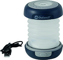Ліхтар кемпінговий повербанк Outwell Pegasus Solar Lantern Blue Shadow (651068) Micro USB 65 люмен 800 мАг