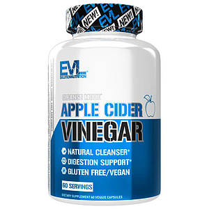 Яблучний оцет Evlution Nutrition Cleansemode Apple Cider Vinegar 450mg 60caps