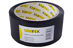 Скотч Unifix — 45 мм x 80 м x 40 мкм чорний