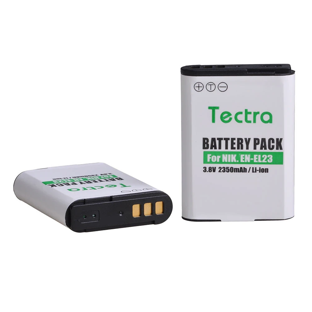 Акумулятор EN-EL23 (аналог) для камер Nikon Coolpix B700, P600, P610, S810C, S810, P900 — 2350 ma від Tectra