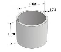 Кольцо ж/б D 60; H 70; B 7.5 (КС 06-07)