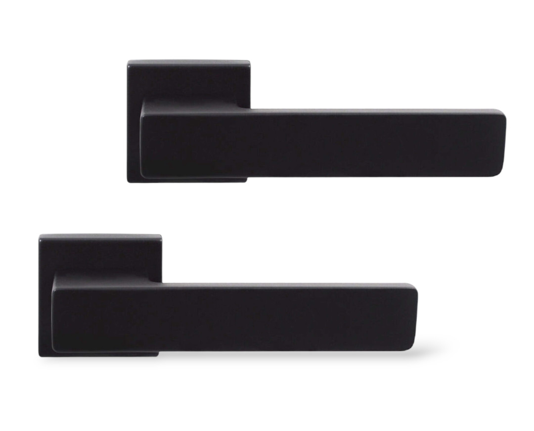 Ручки для дверей Fimet Prima 132C-201 чорний матовий, фото 1