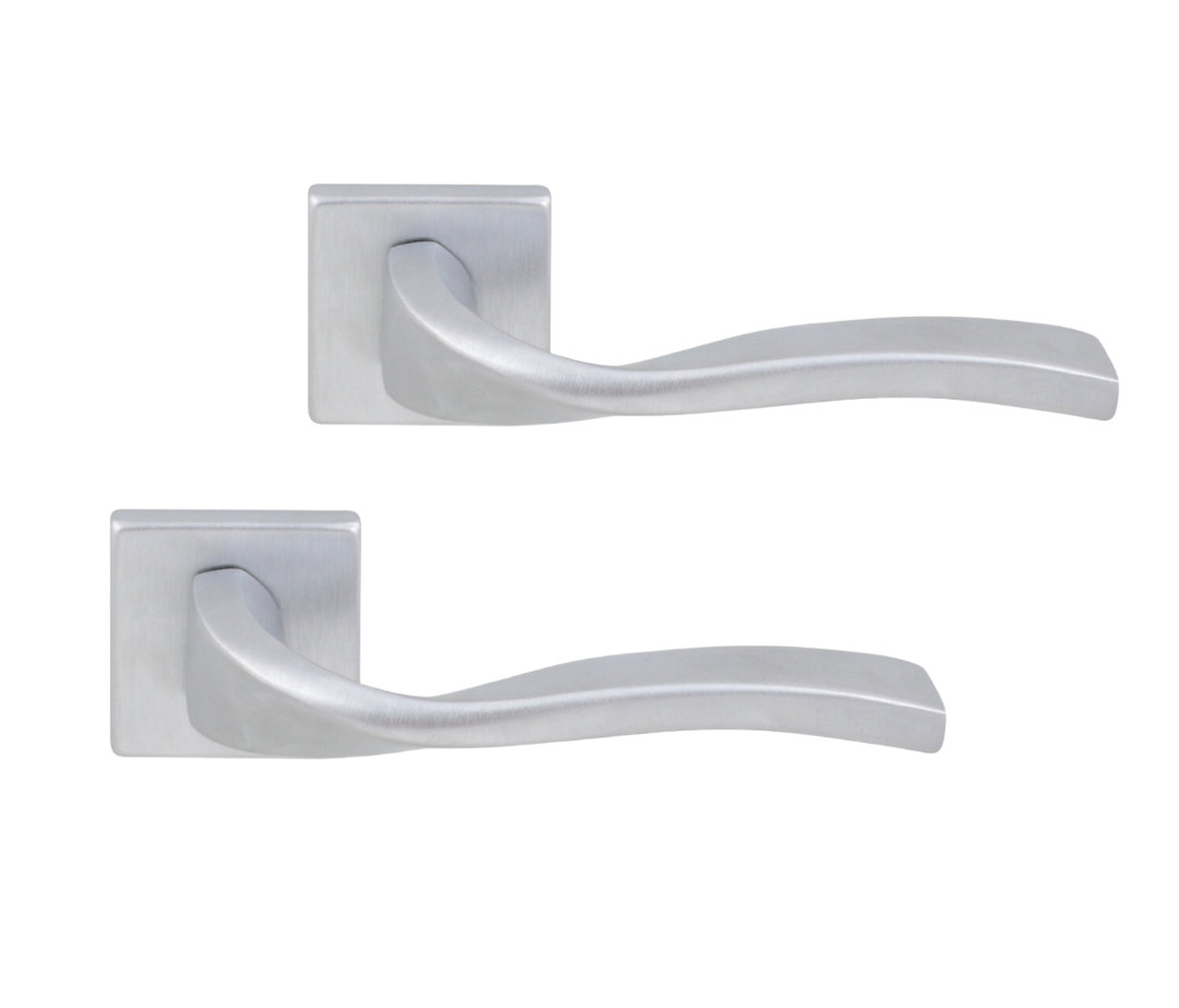 Ручки для дверей Fimet Vaiper хром матовий, фото 1