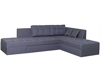 Кутовий диван Олімп (сірий, 300х220 см) ІМІ