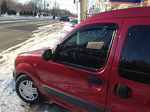 Дефлектори вікон (вітровики) Renault Kangoo 1997-2008 (Hic)