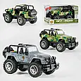 Джип військовий інерційний "Off-road" ЗСУ ЗЕЛЕНИЙ арт. WY 391 A/B, фото 2