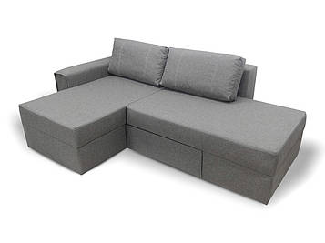 Кутовий диван Онікс (Сірий, 245х160 см) ІМІ
