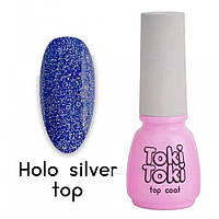 Топ без липкого слоя Toki-Toki Holo Silver Top 5 мл