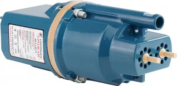 Занурювальний вібраційний насос УРОЖАЙ БВ-0,2-40-У5 (верхній забір води, 2 клапани), фото 1