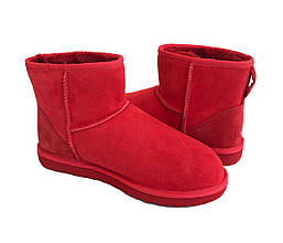 Чоловічі замшеві черевики UGG з хутром 1159784377 (Червоний, 51)