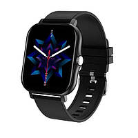 Умные смарт часы Lige 2023 Smart Watch для Android и iOS, пульсометром, тонометром, шагомером (черные))