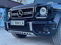 Передній бампер AMG G63/G65 (в зборі) G65 (чорна сітка) для Mercedes G сlass W463 1990-2018рр