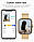 Розумні смарт годинник 2023 Smart Watch для Android і iOS, пульсометром, тонометром, крокоміром (рожеві), фото 8