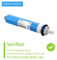 Мембранный элемент DuPont FILMTEC 1812-50G (USA) для домашних фильтров обратного осмоса