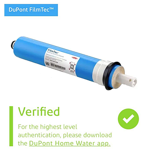 Мембранний елемент FILMTEC 1812-50G (USA) для домашніх фільтрів зворотного осмосу