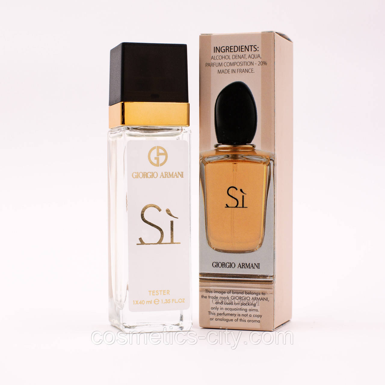 Тестер жіночий Giorgio Armani Si, 40 мл, фото 1