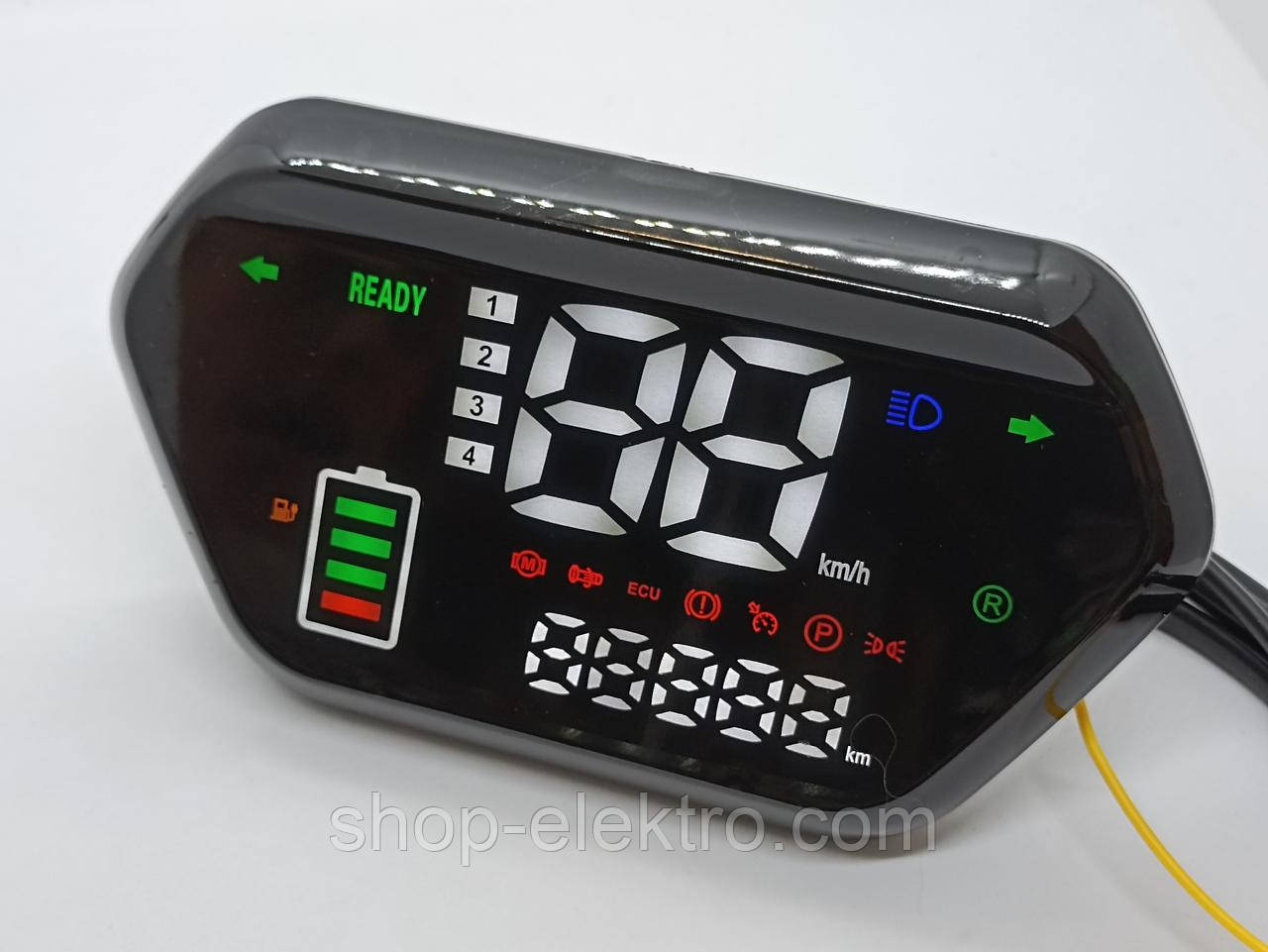 Універсальний дисплей для електротранспорту 48v,60v,72v, фото 1