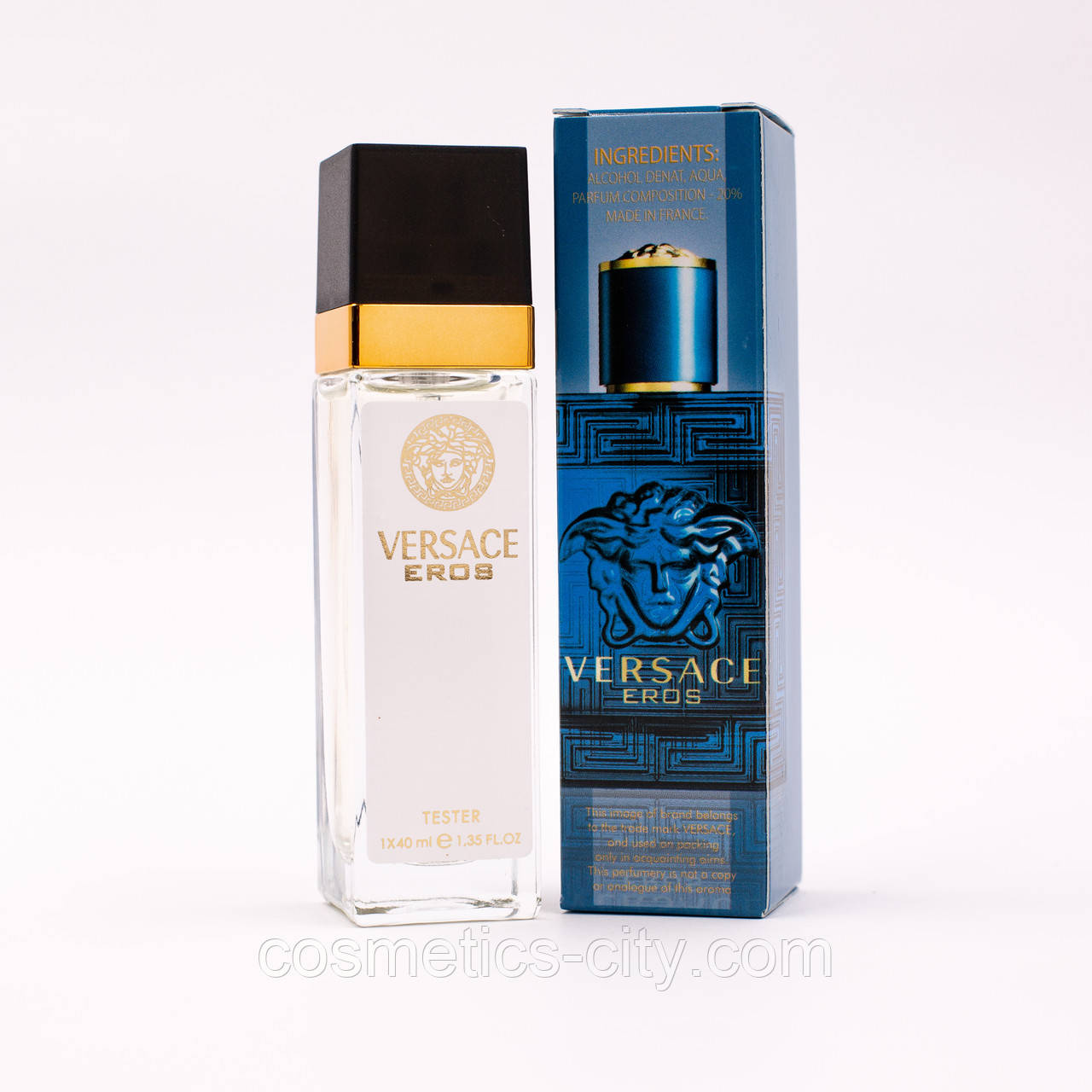 Тестер чоловічий  Versace Eros, 40 мл., фото 1