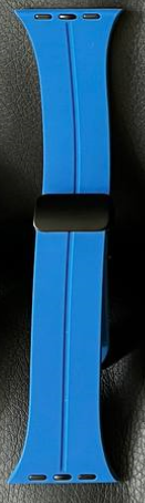 Силіконовий ремінець з магнітною застібкою для Apple Watch navy blue • 42/44/45/49mm