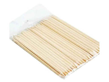 Палички бамбукові для манікюру набір 100шт, арт. 214 ТМ Китай FG