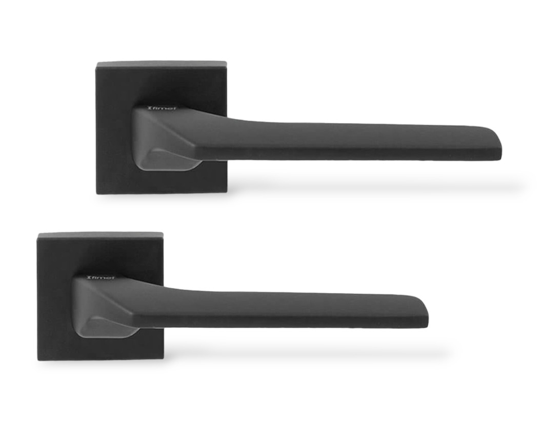 Ручки для дверей Fimet  Corsa 1354-213B чорний матовий, фото 1