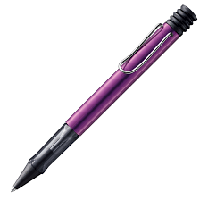 Ручка кулькова чорна Lamy 2D3 KS AL-star lilac M M16 4037264