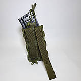 Підсумок на 2 магазина (5.45 або 5.56, або 7.62) | Олива | Ukr shield, фото 4