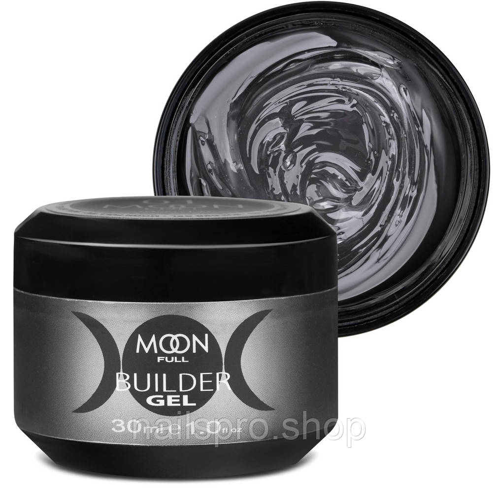 MOON FULL Builder Gel No01 (прозорий), 30 мл, фото 1