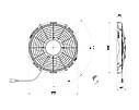 Вентилятор 12" (32 см), 12B, 120W тянучий, фото 4