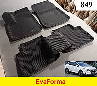 3D коврики EvaForma на Nissan Qashqai J12 '21-, 3D коврики EVA
