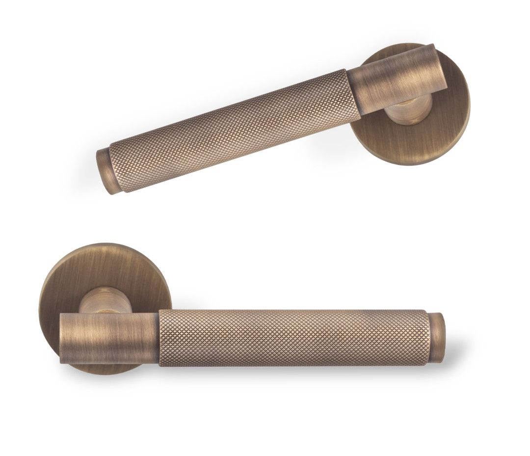 Ручки для дверей Fimet  1444-208 F43 бронза матова, фото 1