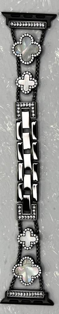 Ремінці Van Cleef & Arpels - для Apple Watch Black Ivory •38/40/41mm