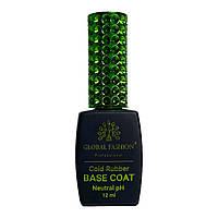 Холодна база каучукова для нігтів Global Fashion Cold Rubber Base Coat 12 мл