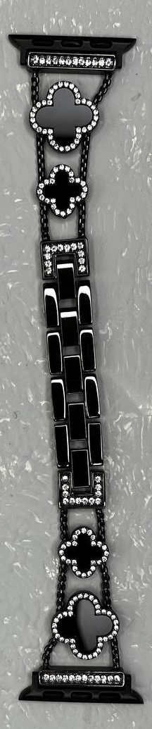 Ремінці Van Cleef & Arpels - для Apple Watch Black-Black 42/44/45/49mm