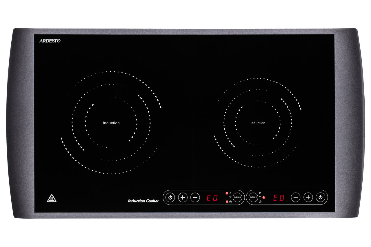 Плитка Ardesto ICS-B217 — індукційна, 2 конфорки, горизонтальна