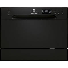 Посудомийна машина Electrolux настільна, 6компл., A+, 55см, дисплей, чорний
