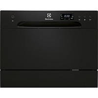 Посудомоечная машина Electrolux настольная, 6компл., A+, 55см, дисплей, черный