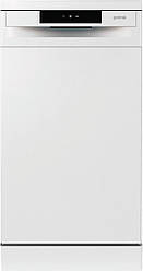 Посудомийна машина Gorenje, 9компл., A++, 45см, дисплей, 2 кошика, AquaStop, білий