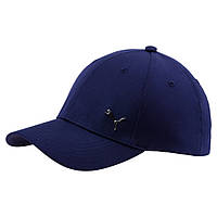 Кепка Puma оригінал унісекс блайзер синя бейсболка з металевим значком 021269 07