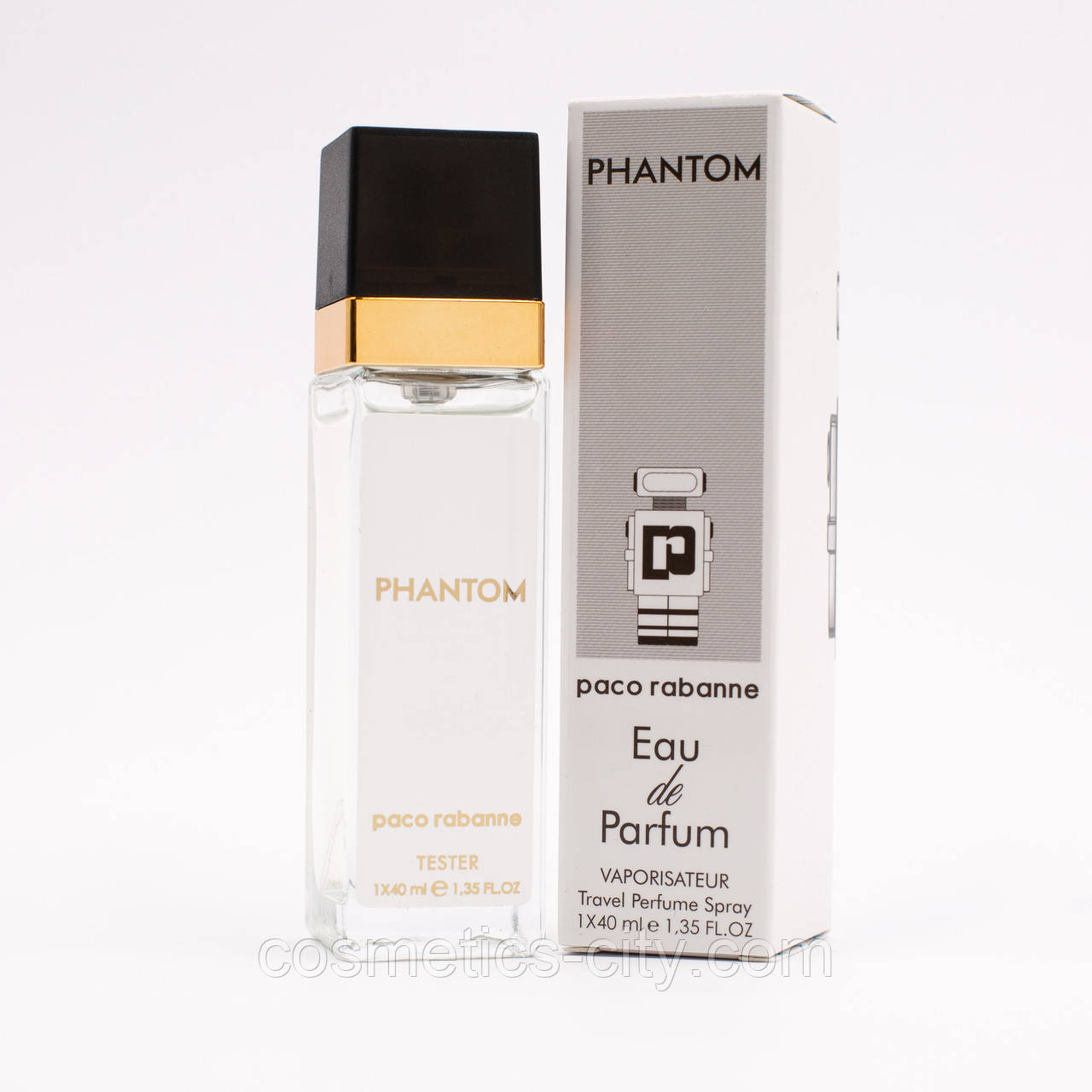 Тестер чоловічий Paco Rabanne Phantom, 40 мл, фото 1