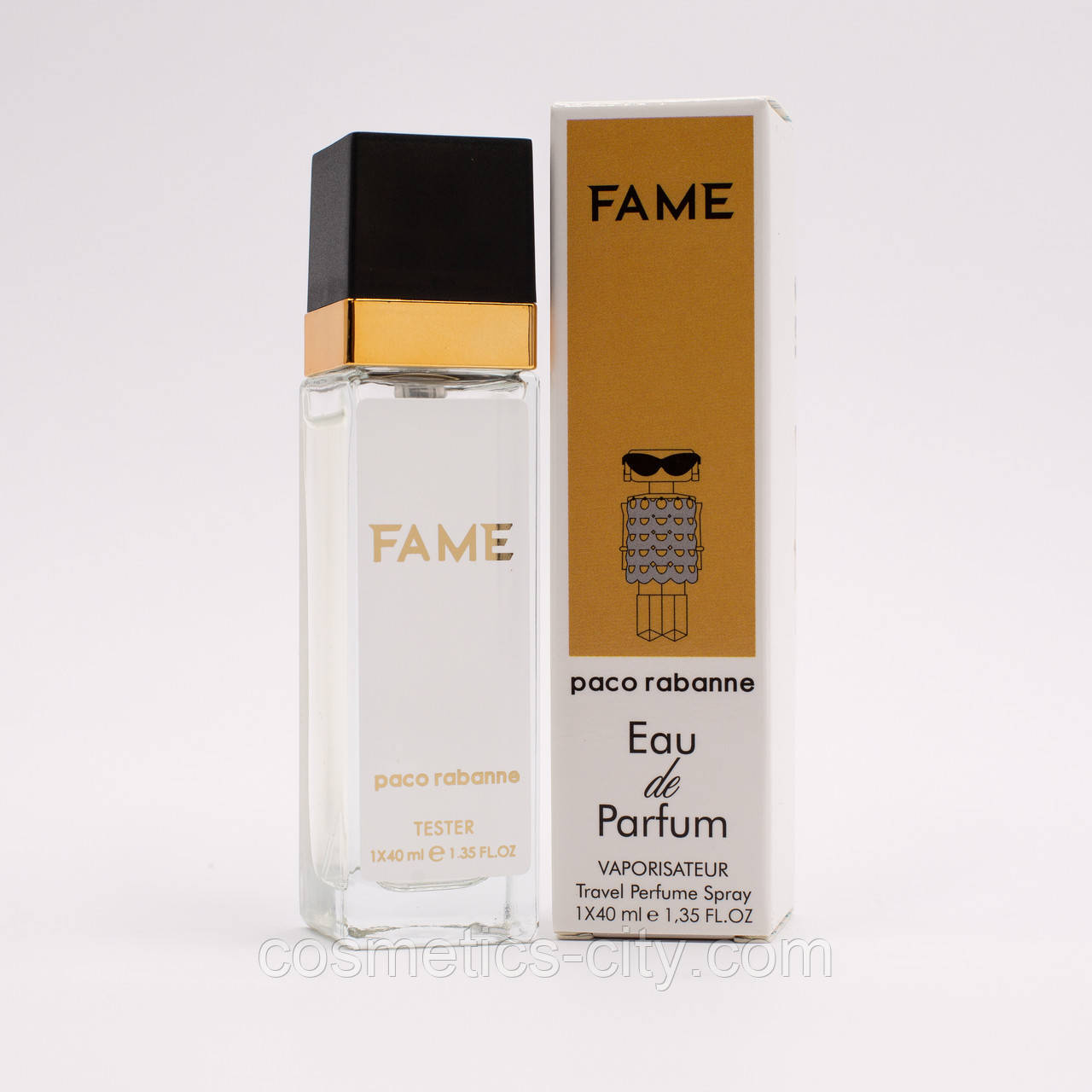 Тестер жіночий Paco Rabanne Fame, 40 мл, фото 1