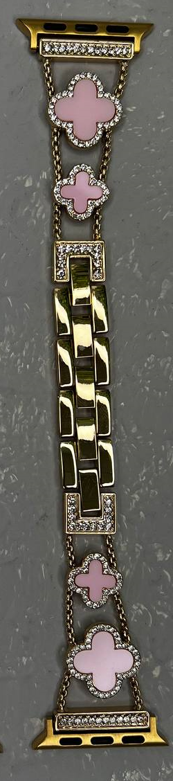 Ремінці Van Cleef & Arpels - для Apple Watch Gold Pink •42/44/45/49mm