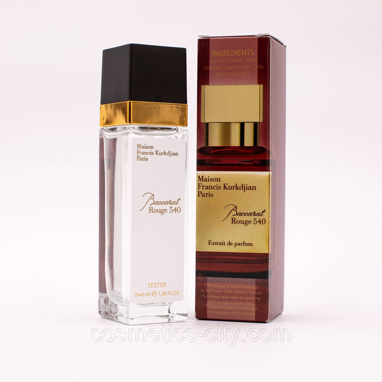 Тестер унісекс Maison Francis Kurkdjian Baccarat Rouge 540 Extrait de Parfum, 40 мл., фото 1