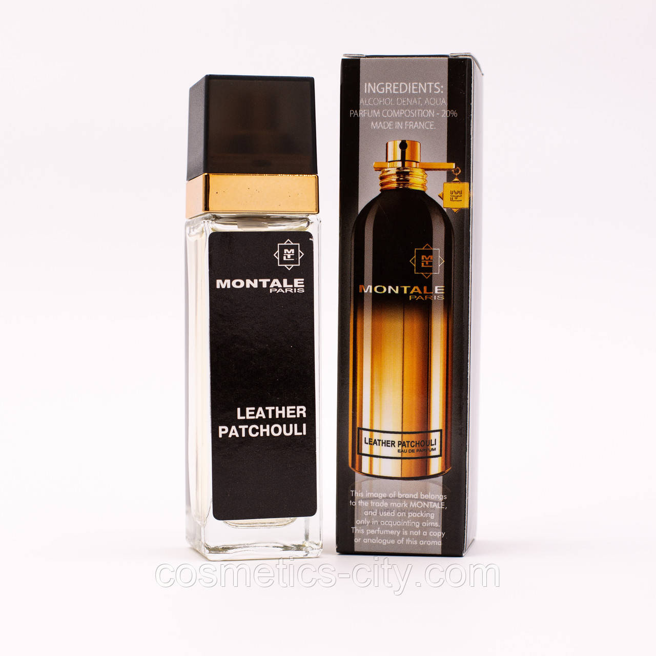 Тестер жіночий Montale Leather Patchouli, 40 мл, фото 1