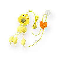 Іграшка - дразнилка для кішок на липучці "КУРЧА" Catnip ball